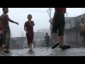 Soccer in the rain in Cherrapunji - YouTube