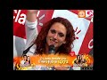 Gisela Ponce de León se disculpa por interrumpir a Pachi (El Gran Show: Reyes del Show 13-11-2010)