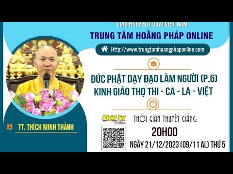 NIKAYAGiảng Giải-ĐứcPhật Dạy Đạo Làm Người 6- Bổn Phận Của ChaMẹ&ConCái-Kinh Giáo Thọ Thi Ca La Việt