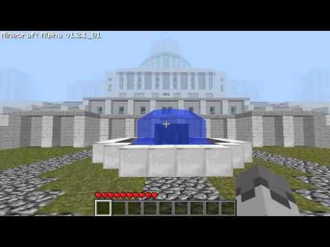 how to build the us capitol in minecraft