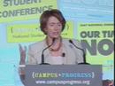 Speaker Nancy Pelosi at 2007 Campus Progress conference
