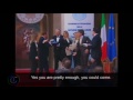 as italy's prime minister, silvio berlusconi developed a reputation for blunders after making a string of gaffes on the world and domestic stages.