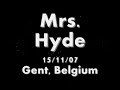 mrs  hyde 15/11/07  gent belgium