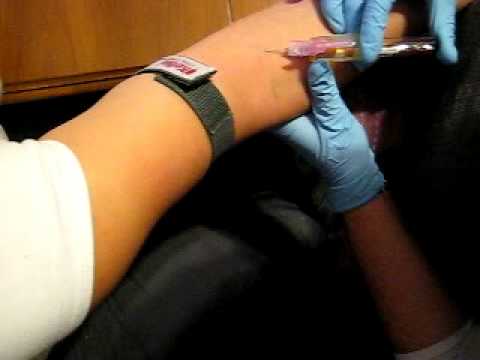 how to practice venipuncture at home
