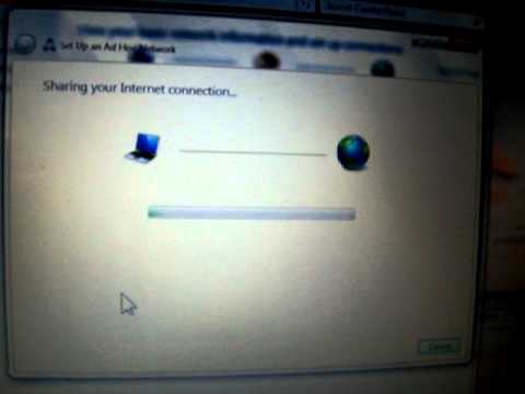 how to connect android to laptop ad hoc