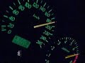 WRX speedo acceleration shot