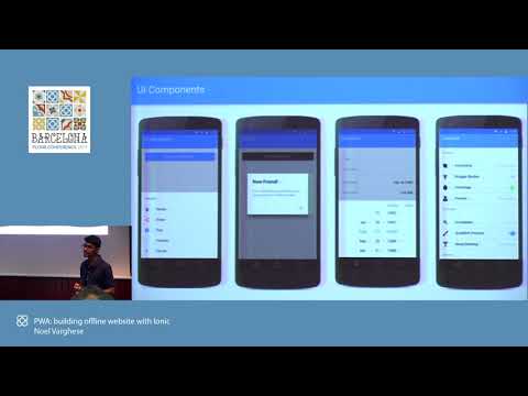 Day 1: Noel Varghese - PWA, building an offline website with Ionic