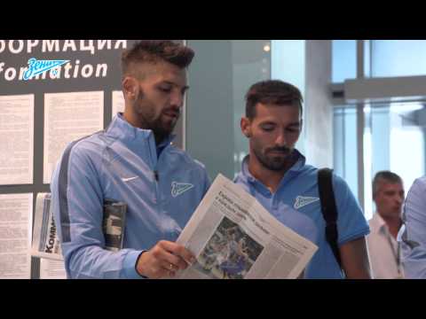 «Зенит-ТВ»: первый день команды в Льеже