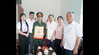 Lãnh đạo thành phố thăm và tặng quà các chiến sỹ Điện Biên trên địa bàn