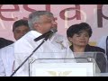 Segunda de tres partes del discurso de Andrés Manuel López Obrador en el municipio de Emiliano Zapata en el estado de Morelos el pasado 4 de enero del 2012, empezando con esto su gira hacia la presidencia de la república.