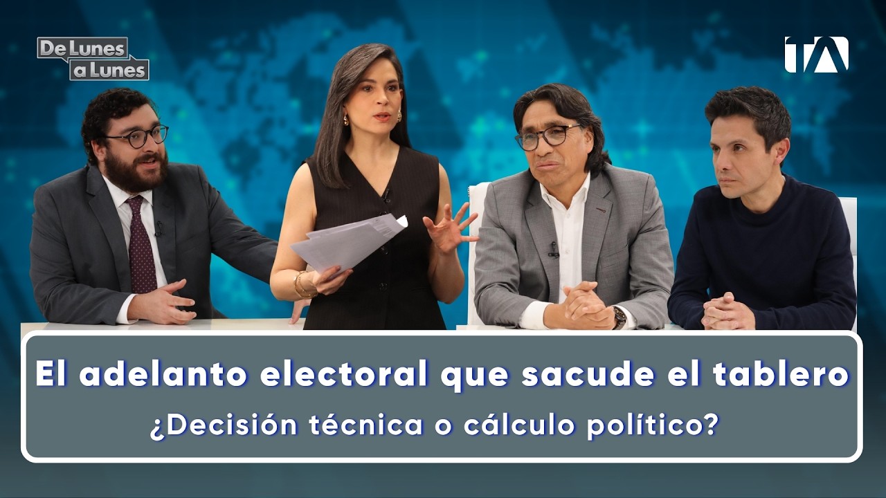 De Lunes a Lunes | Elecciones adelantadas 2026 y el impacto de las elecciones de Colombia en Ecuador