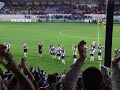 spelers bedanken na afloop  - Dilbeek