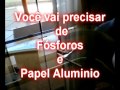 Como fazer foguetinhos de fosforo