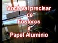 Como fazer foguetinhos de fosforo