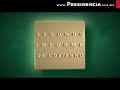 III. Mensaje de Economía, Segundo Informe de Gobierno