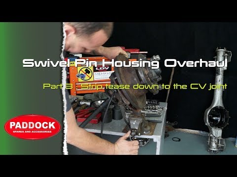 how to rebuild swivel hub