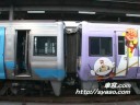 /// 連結切り離し /// 【特急 しおかぜ10号 岡山行】+【いしづち10号 高知行】 宇多津駅 分割 切り離し作業