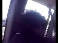 Marcus Makia hitting head in van