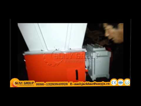 Electric wire cable wire recycling shredder machine