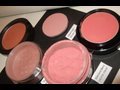 My Top 5 blush Favourites, review & swatches
