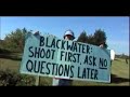 Peace activists invade Blackwater
