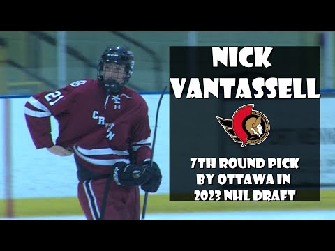 Nick VanTassell | 2023 NHL Draft | 7th Round Pick by Ottawa | HS Highlights at Mo-Beard