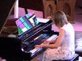 megan vamos performs stephen heller's etude as the postlude to the strathroy united church youth service on may 25, 2008.

stephen heller (15 may 1813, pest, (now budapest, hungary) -- 14 january 1888, paris, france) was a hungarian composer and pianist whose career spanned the period from schumann to bizet, and was an influence for later romantic composers.

heller had been destined for a legal career, but instead decided to devote his life to music. at the age of nine he performed dussek's concerto for two pianos with his teacher, f. brauer at the budapest theater. he played so well that he was sent to study under carl czerny. anton halm was his principal master, and at the age of twelve he undertook a concert tour through vienna, germany, poland and hungary. later on in his years, he went to study in vienna, austria.

after passing the winter of 1830 at hamburg, heller returned to budapest by way of cassel, frankfurt, nuremberg, and augsburg. at augsburg, he was taken ill, and was soon afterwards adopted by a wealthy patron of music.

at the age of 25, he travelled to paris, where he became closely acquainted with hector berlioz, fr�d�ric chopin, franz liszt and other renowned composers of his era. here heller eventually achieved distinction both as a concert performer and as a teacher. in 1849 he performed in england, and in 1862 he played mozart's e-flat concerto for two pianos with charles hall� at the crystal palace. with these brief interruptions, the last twenty-five years of his life were spent at paris. he outlived his reputation, and was almost forgotten when he died in 1888.

heller was a prolific composer for the pianoforte, and although his works are not often said to show surprising originality, they are renowned for their grace and elegance. as regards a specific knowledge of the instrument, heller was considered superior even to mendelssohn; and his poetry of sentiment, pure and rich melody, and fertility of rhythmical invention place him among the very first composers of his genre. his studies remain popular with music teachers and students.