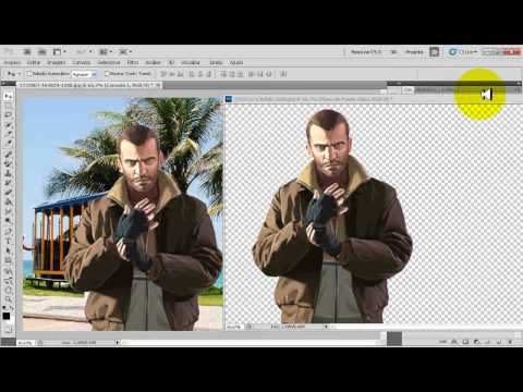 colocando fundo de plano no fotoshop