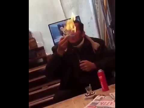 Çakmak Gazı İle Ejderhaya Dönüşen Dayı
