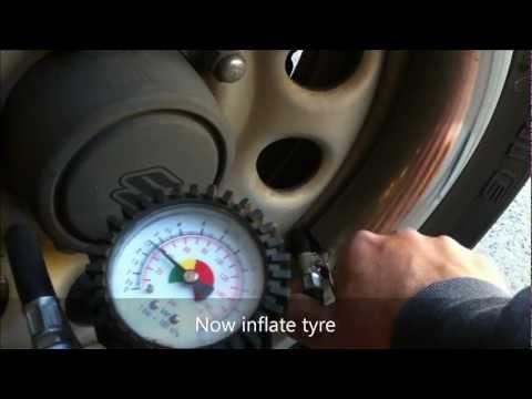 how to stop tyre valve leak