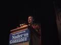 Jello Biafra at Open The Debates Rally at DNC in Denver 2008