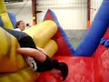 Inflatable Obstacle Course - Monica vs. Liz