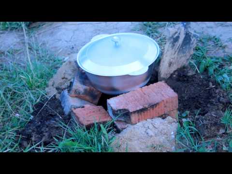 Очаг для казана своими руками из кирпича