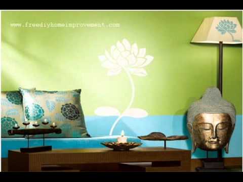 Simple Interior Wall Paint ideas just using Colour