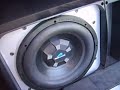 power acoustik fubar 12\" powered by 1600 watts