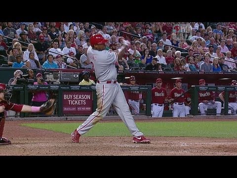 Video: PHI@ARI: Young doubles home the Phillies' first run