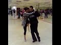 Murat & Michelle limbering up for one of their workshops