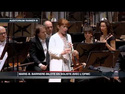 Marie-B. Barriere-Bilote joue en soliste avec l'OPMC