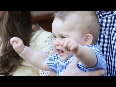 Year - It has been a year since the birth of Prince George, the son of Britain's Prince William and the Duchess of Cambridge.