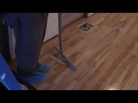 how to apply water based polyurethane