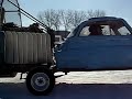My Isetta snow plane on Medicine Lake in Minneapolis.
