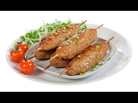 Рецепт люля-кебаб из курицы в домашних условиях в духовке Рецепт люля-кебаб из курицы в домашних условиях в духовке