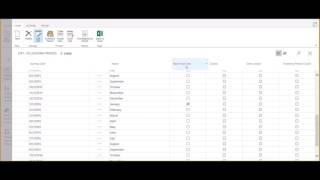 How to Setup New Accounting Periods in Dynamics 365 for Financials - Project Madeira