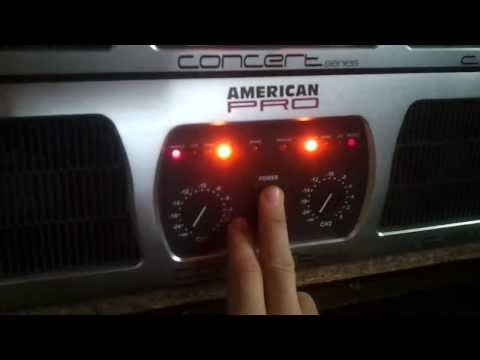 Amplificadores de Potenci - Buenas aca les muestro mi rack de potes, este compuesto por lo siguiente American Pro Concert 4800 American Pro Concert 2600 Skp Max 310 Skp Max 700 Behringe...