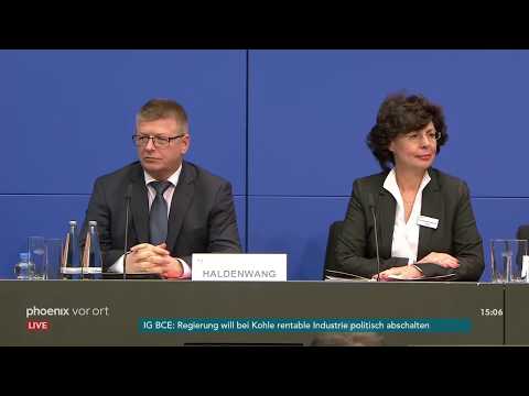 Verfassungsschutz-Pressekonferenz zur bundesweiten Prf ...