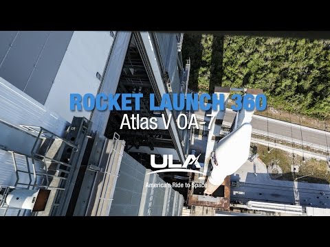 Rocket Launch 360: Atlas V OA-7 - YouTube