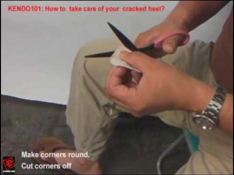 how to fix cracked heels
