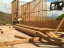 Makakilo Baptist Church New Bldg Construction (Raising of the 1st Beam!)
