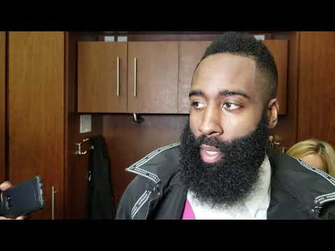 James Harden after scoring 48 in win over Lakers