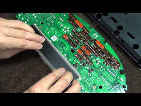 BMW pixel repair – E38 E39 speedo LCD display – silver ribbon cable – UNCUT